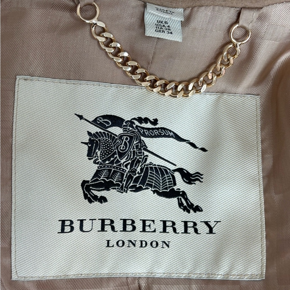 Burberry Hamerton Double Breasted Coat - Picture 7 of 8